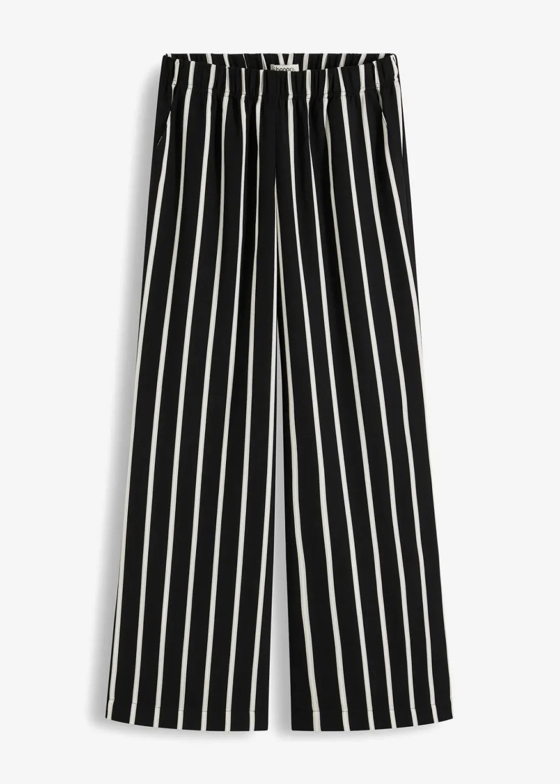 bonprix Bekleidung·Kleider|Hosen^Schlupfhose schwarz/weiß gestreift