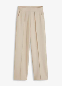 bonprix Hosen|Bekleidung·Kleider^Schlupfhose aus fester Interlock-Qualität hellsand