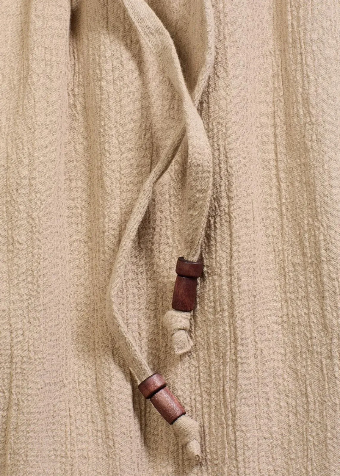 bonprix Hosen^Schlupfhose aus strukturiertem Crinkle beige