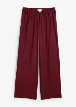 bonprix Hosen|Zweiteiler & Sets^Schlupfhose aus strukturiertem Viskose-Mix ahornrot
