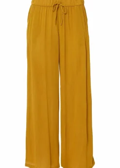 bonprix Nachhaltigere Materialien|Hosen^Schlupfhose aus Viskose dunkelgelb