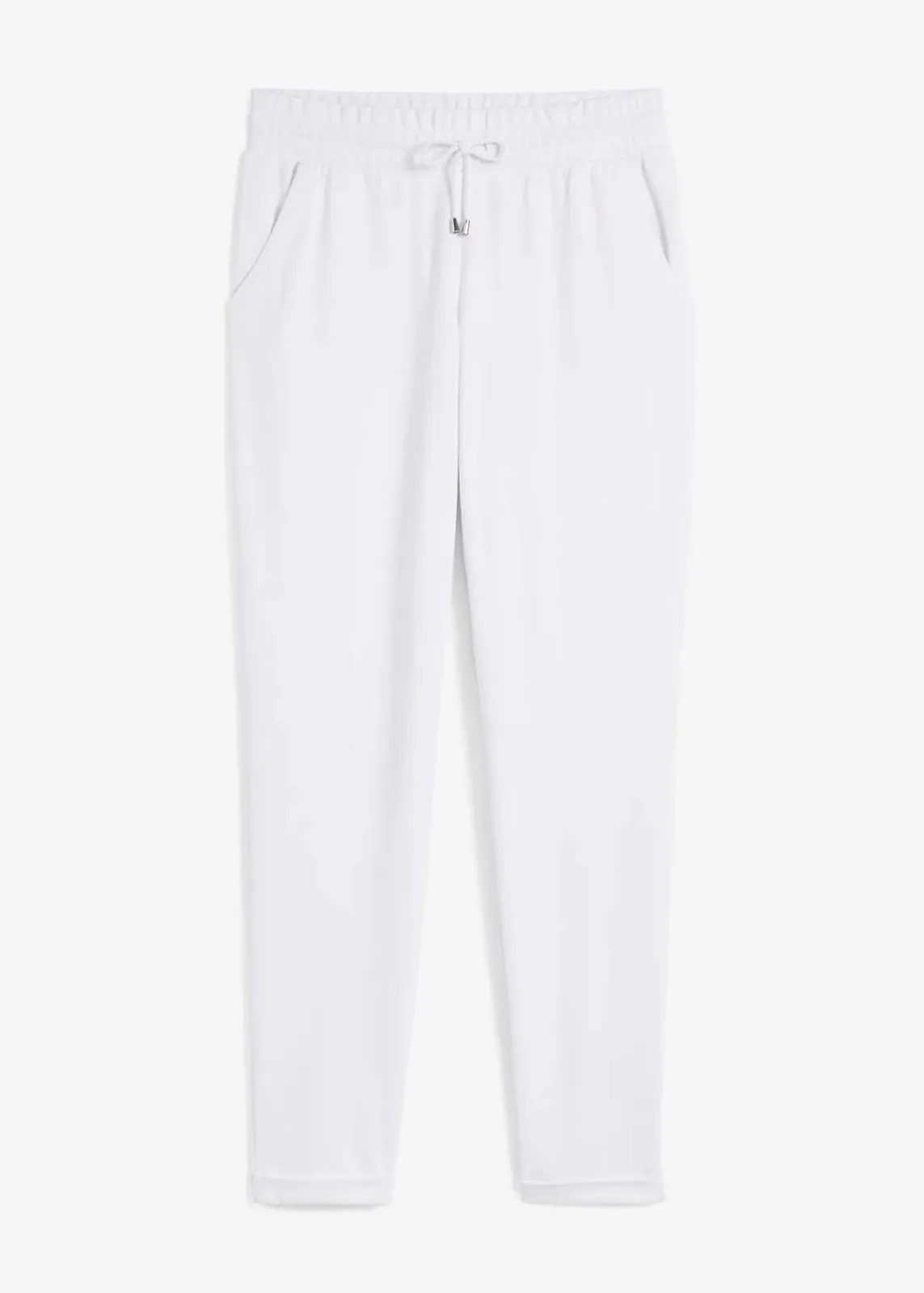 bonprix Bekleidung·Kleider|Hosen^Schlupfhose aus Viskose-Mix weiß