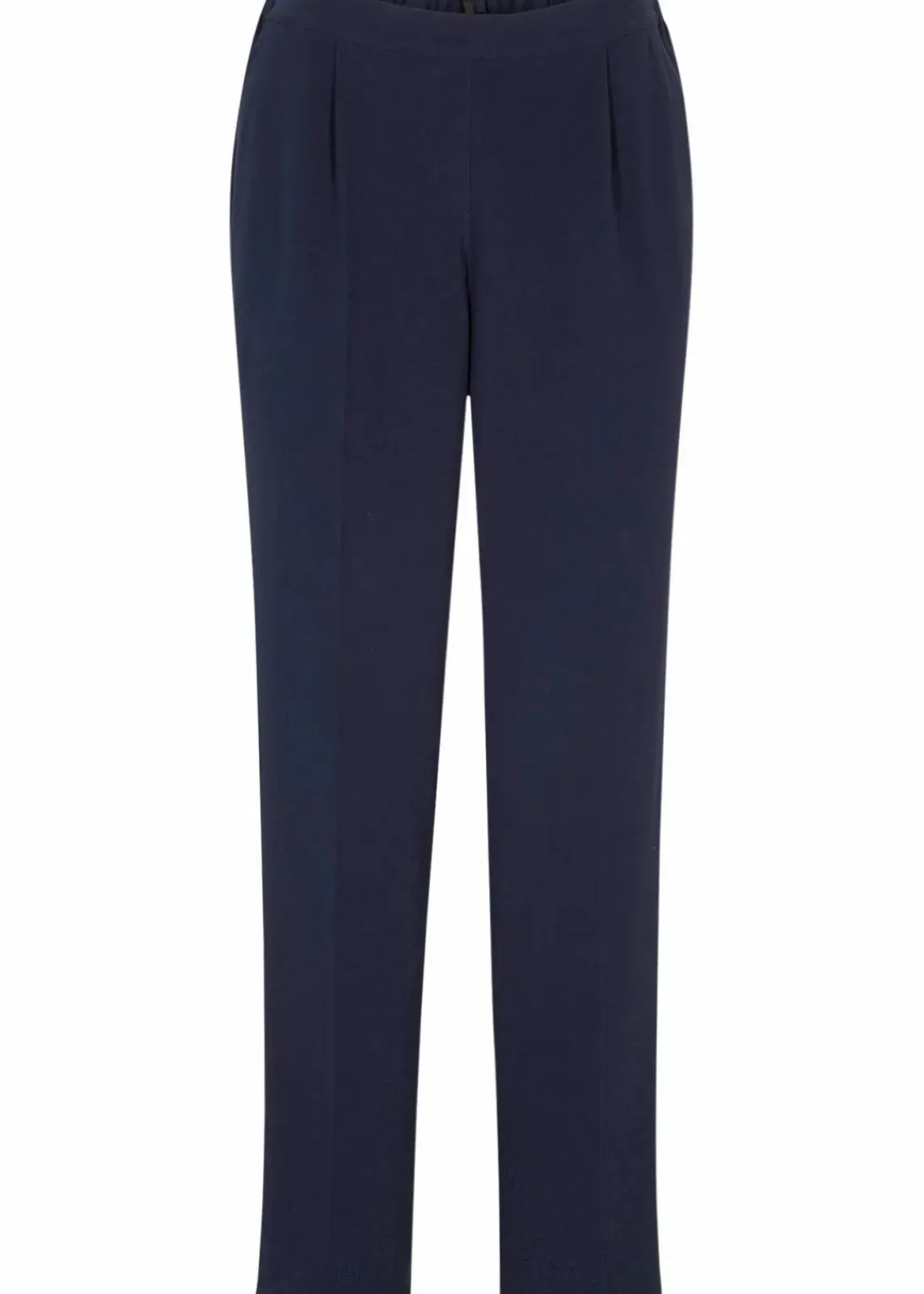 bonprix Bekleidung·Kleider|Hosen^Schlupfhose mit Bügelfalte dunkelblau