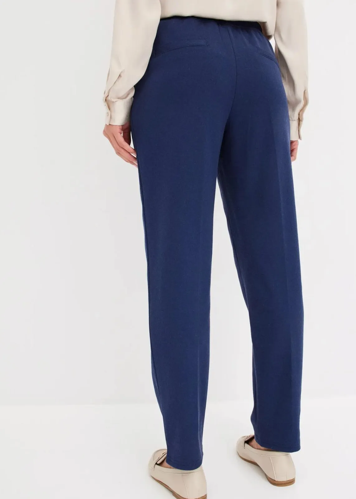 bonprix Hosen|Bekleidung·Kleider^Schlupfhose mit Biese dunkelblau