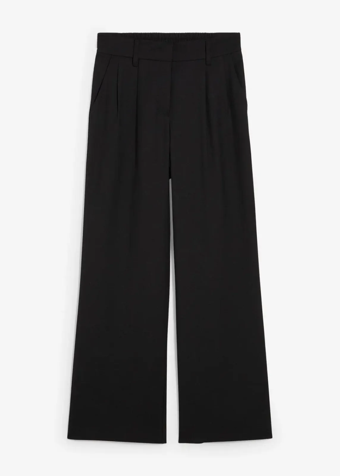 bonprix Bekleidung·Kleider|Hosen^Schlupfhose mit Twill-Struktur schwarz