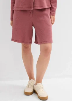 bonprix Bekleidung·Outdoorbekleidung|Bekleidung·Kleider^Schlupf-Shorts aus reiner Baumwolle softbeere