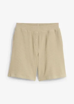 bonprix Hosen|Zweiteiler & Sets^Schlupf-Shorts aus reiner Baumwolle mattschilf