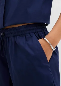 bonprix Bekleidung·Outdoorbekleidung|Bekleidung·Kleider^Schlupf-Shorts aus reiner Baumwolle tiefseeblau