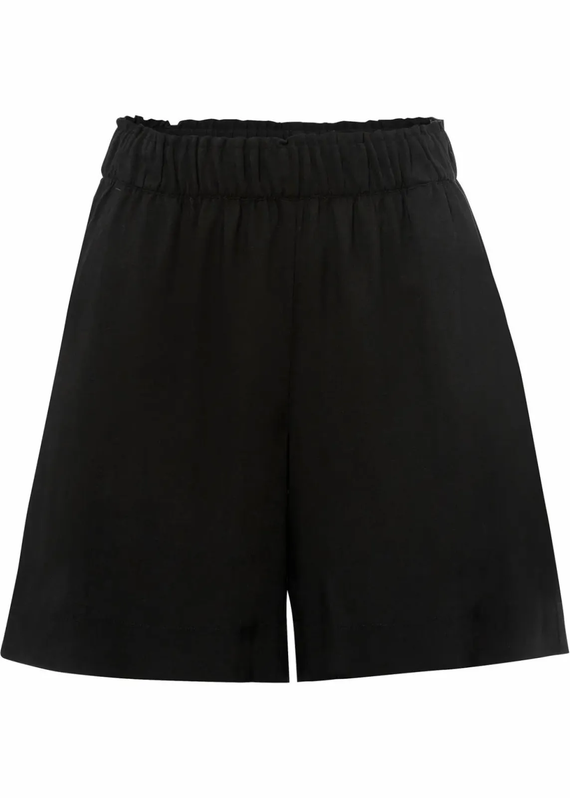 bonprix Shorts|Hosen^Schlupf-Shorts aus Viskose schwarz