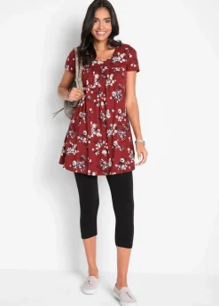 bonprix Hosen|Basics^Schmal geschnittene Capri-Leggings (2er Pack) schwarz