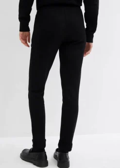 bonprix Bekleidung·Röcke|Bekleidung·Blusen & Tuniken^Schmale Jogginghose schwarz