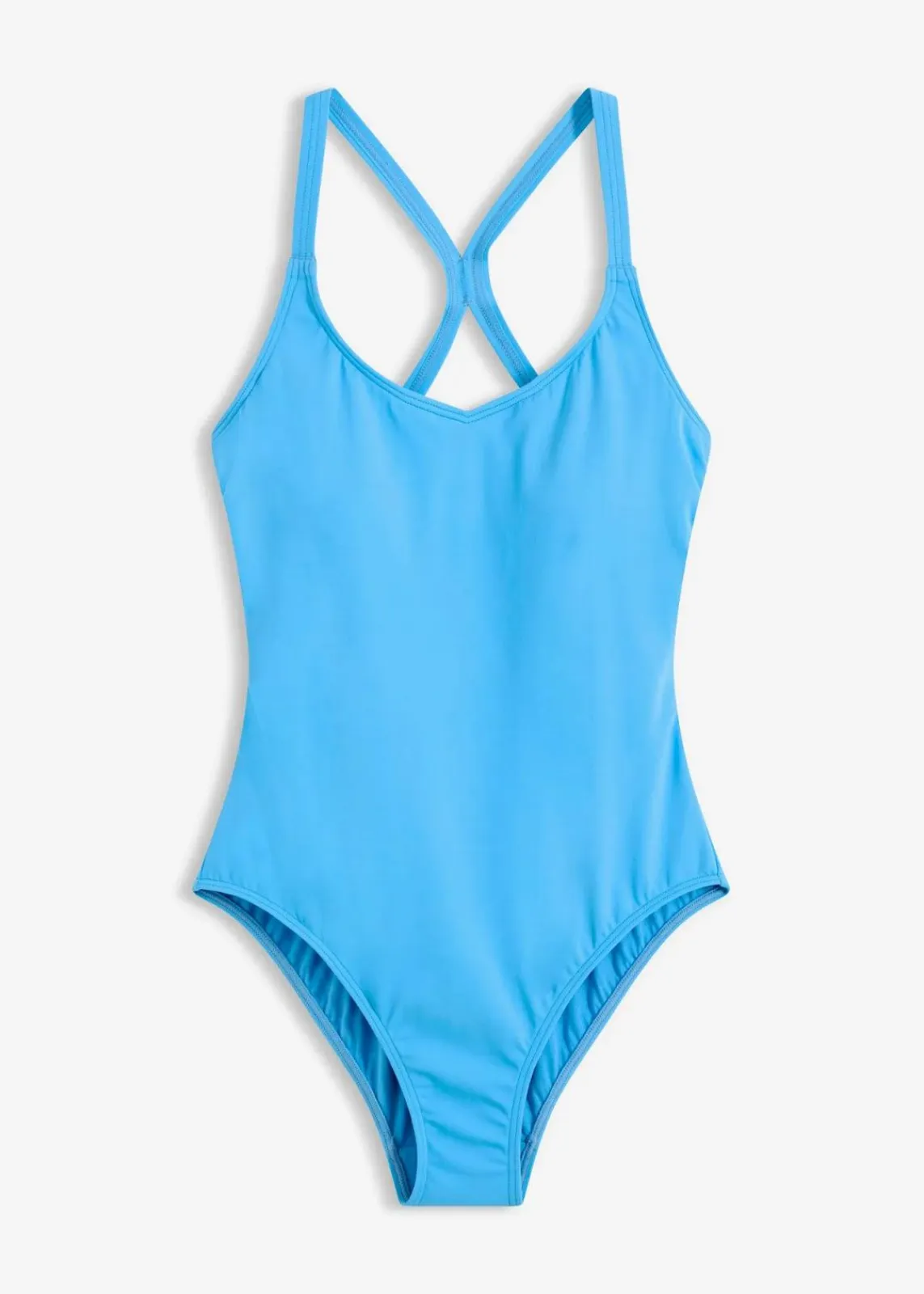 bonprix Nachhaltigere Materialien|Badeanzüge^Schnelltrocknender Sport-Badeanzug mit Racerback brilliantblau