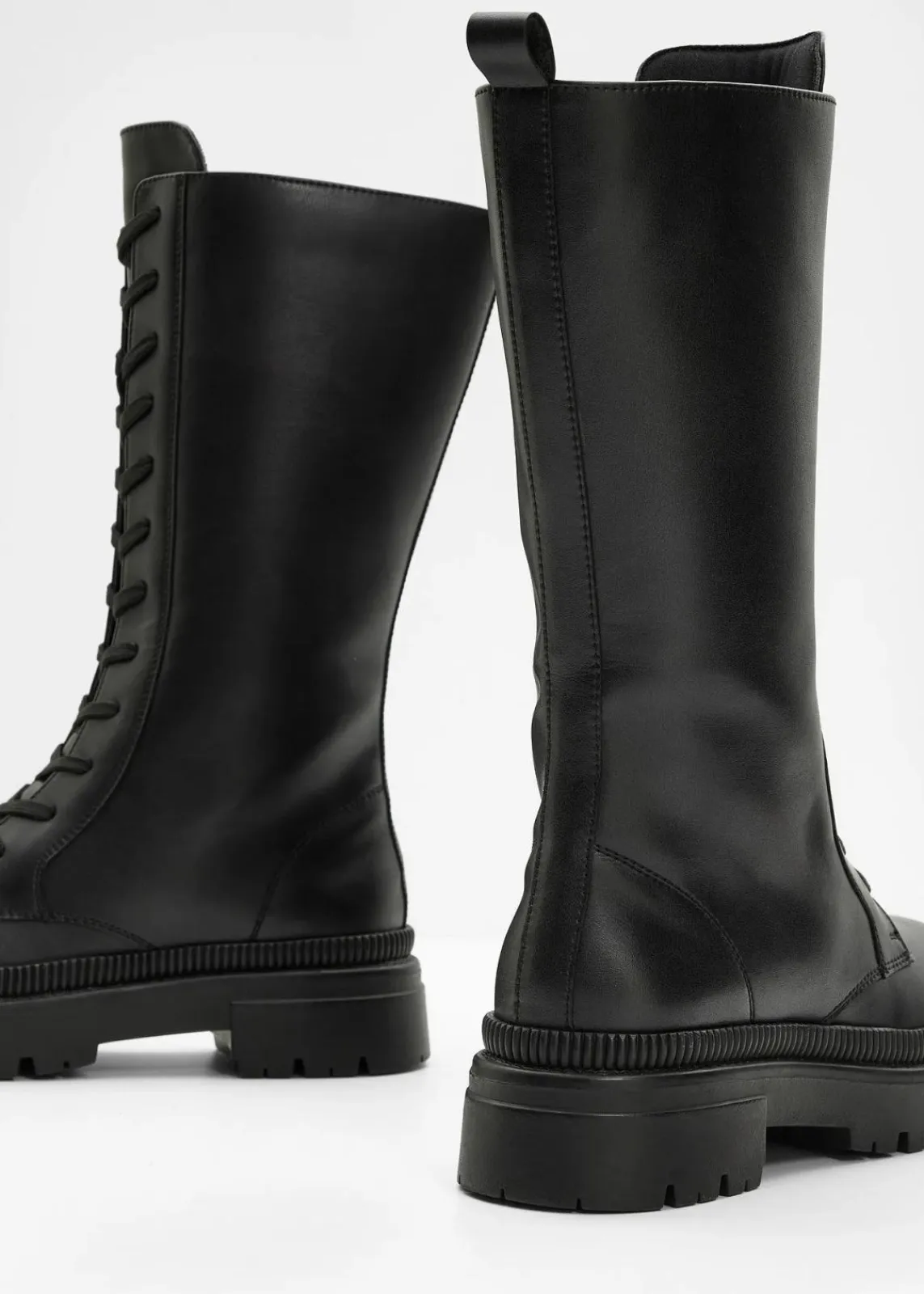 bonprix Stiefel^Schnürstiefel schwarz