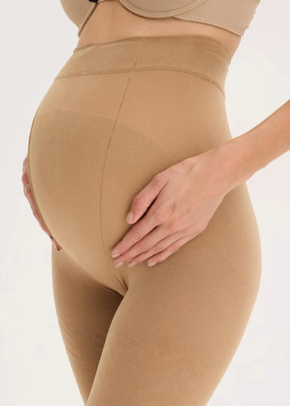 bonprix Umstandsmode|Socken & Strumpfhosen^Schwangerschafts-Strumpfhose 90den beige