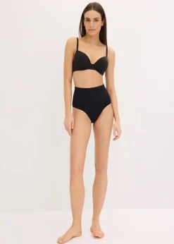bonprix Wäsche·Shapewear|Wäsche·Höschen^Seamless Medium Shape-Slip (2er Pack) 2x schwarz