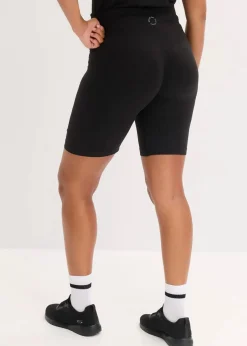 bonprix Wäsche·Radler & Oberschenkelschutz|Bekleidung·Sweat^Seamless Shape-Radler Scrunch schwarz