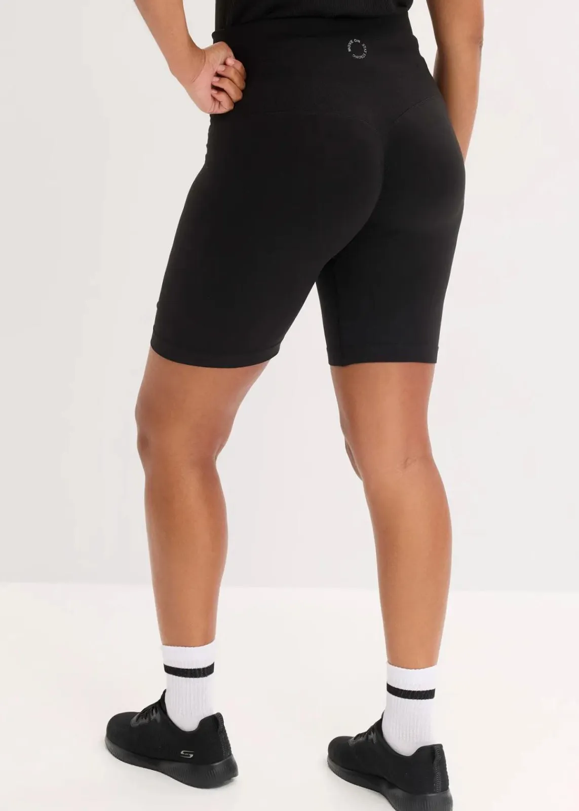 bonprix Wäsche·Radler & Oberschenkelschutz|Bekleidung·Sweat^Seamless Shape-Radler Scrunch schwarz