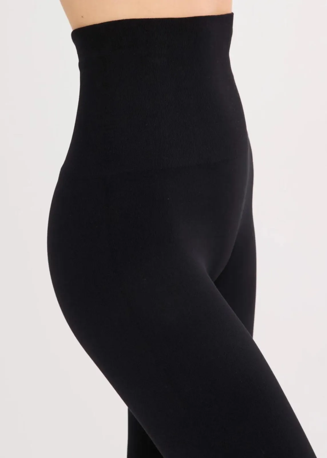 bonprix Wäsche·Socken & Strumpfhosen|Wäsche·Basics^Seamless Shape-Strumpfleggings schwarz