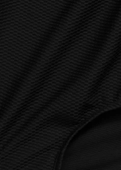 bonprix Nachhaltigere Materialien|Shapewear^Shape Badeanzug aus Strukturware mittlere Formkraft dunkelanthrazit
