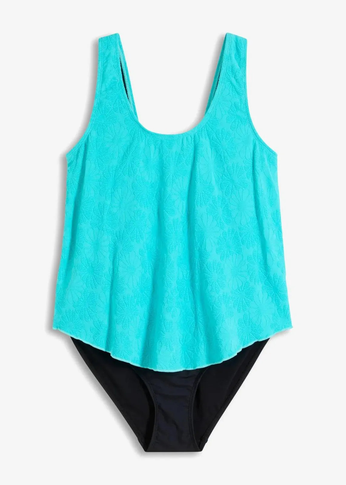 bonprix Nachhaltigere Materialien|Shapewear^Shape Badeanzug mittlere Formkraft türkis