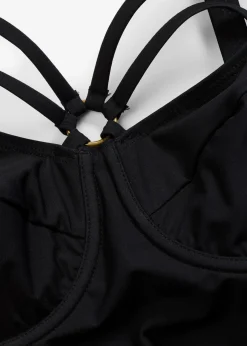 bonprix Nachhaltigere Materialien|Shapewear^Shape Minimizer Bügel Badeanzug leichte Formkraft schwarz