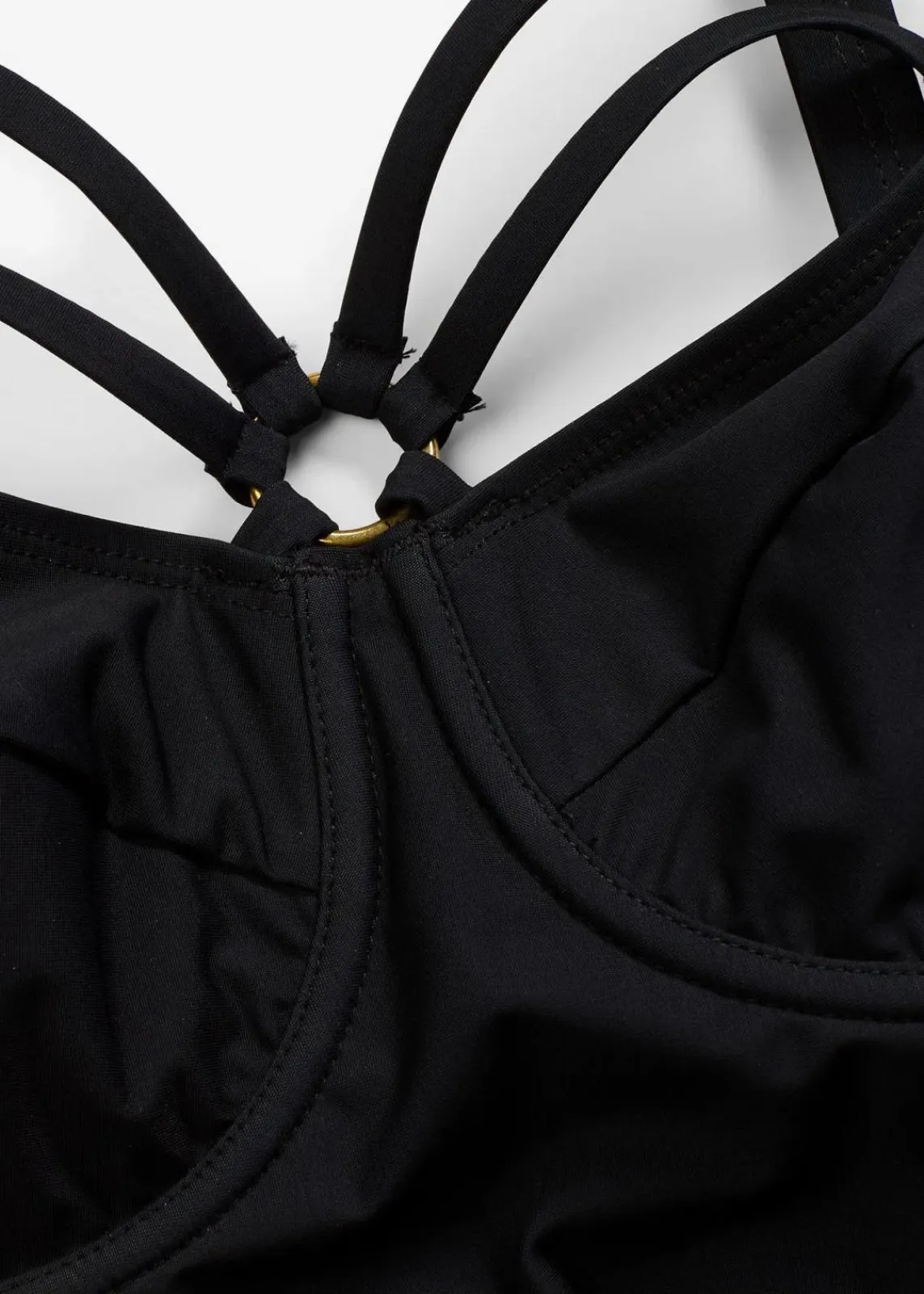 bonprix Nachhaltigere Materialien|Shapewear^Shape Minimizer Bügel Badeanzug leichte Formkraft schwarz