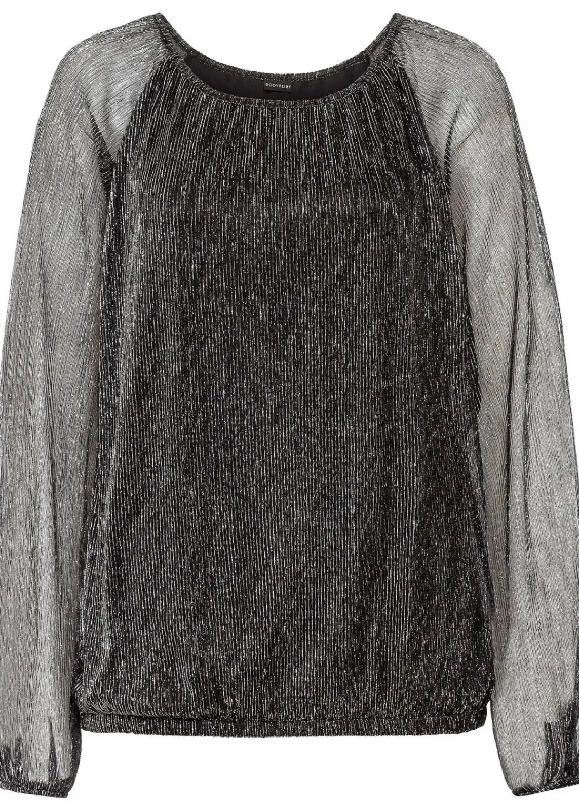 bonprix Shirts & Tops^Shirt schwarz/silber