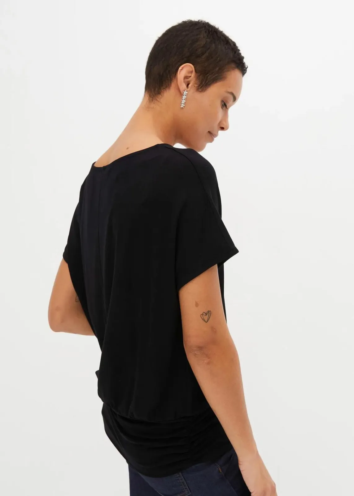 bonprix Shirts & Tops|Nachhaltigere Materialien^Shirt schwarz