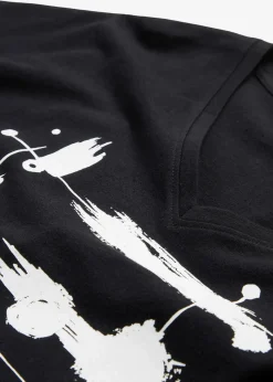 bonprix Shirts & Tops^Shirt schwarz/weiß bedruckt