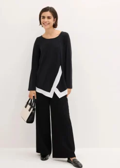 bonprix Shirts & Tops^Shirt schwarz/weiß