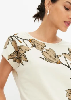 bonprix Shirts & Tops|Nachhaltigere Materialien^Shirt natur floral
