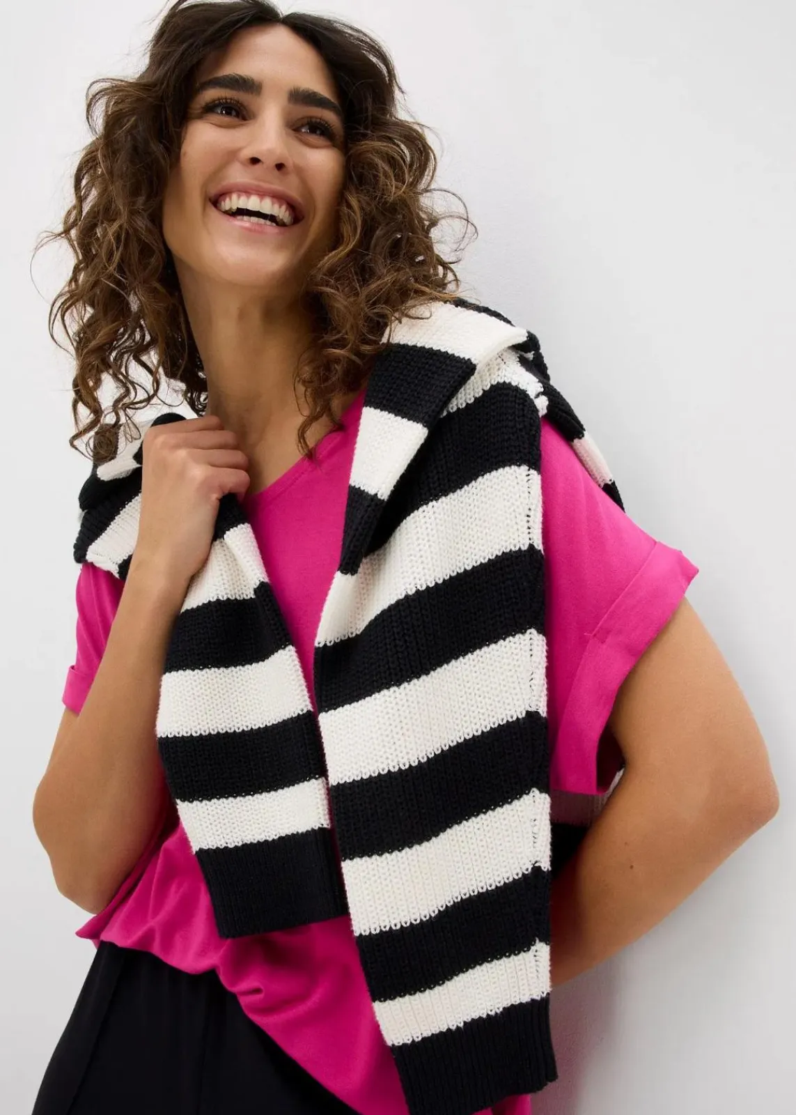 bonprix Nachhaltigere Materialien|Shirts & Tops^Shirt aus fließendem Viskose-Mix magnolienpink