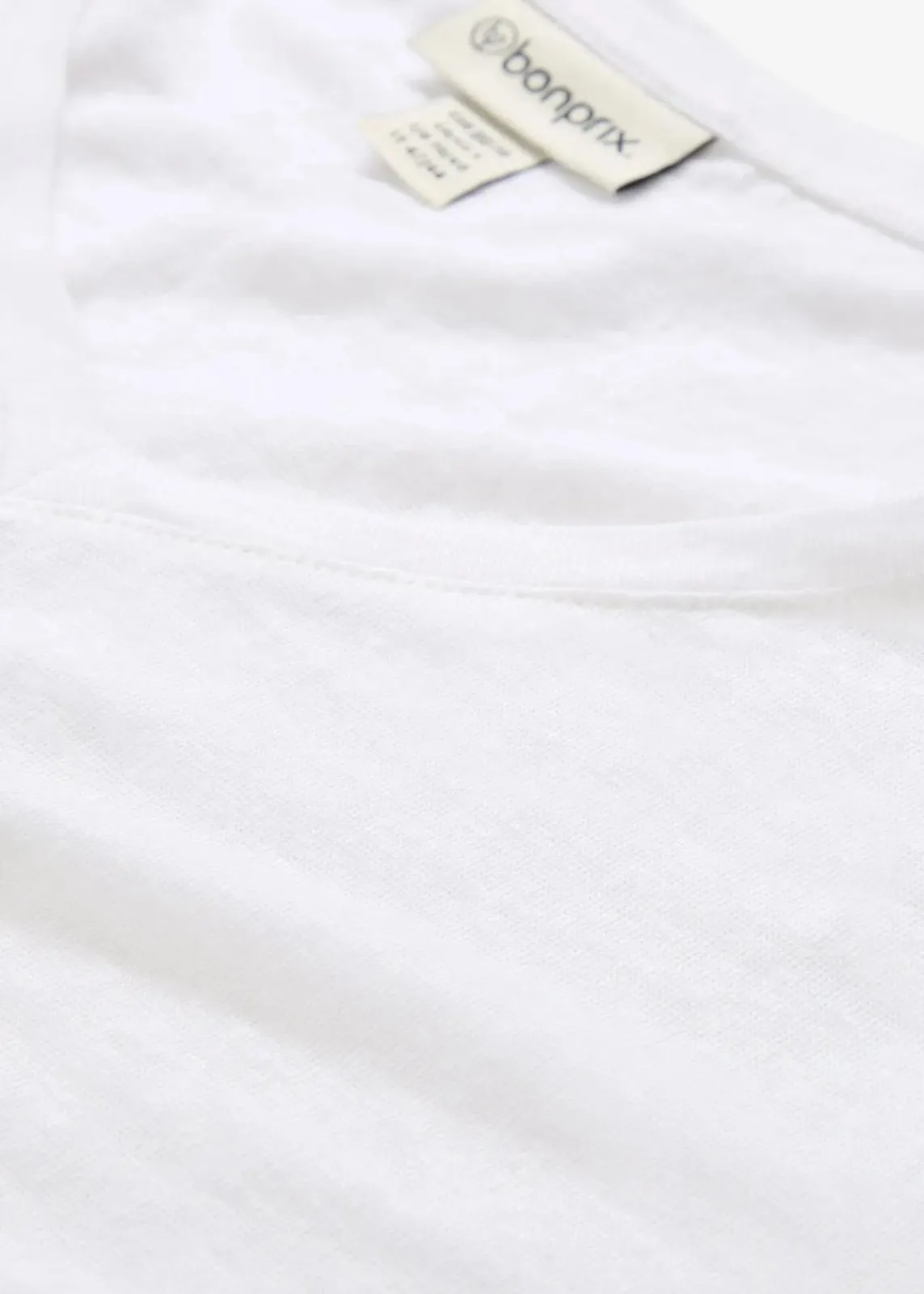 bonprix Shirts & Tops|Premium^Shirt aus reinem Leinen weiß