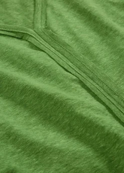 bonprix Premium|Shirts & Tops^Shirt aus reinem Leinen forstgrün