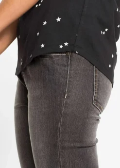 bonprix Shirts & Tops^Shirt aus reiner Baumwolle schwarz bedruckt