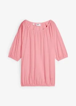 bonprix Nachhaltigere Materialien|Shirts & Tops^Shirt aus reiner Bio-Baumwolle knallrosa