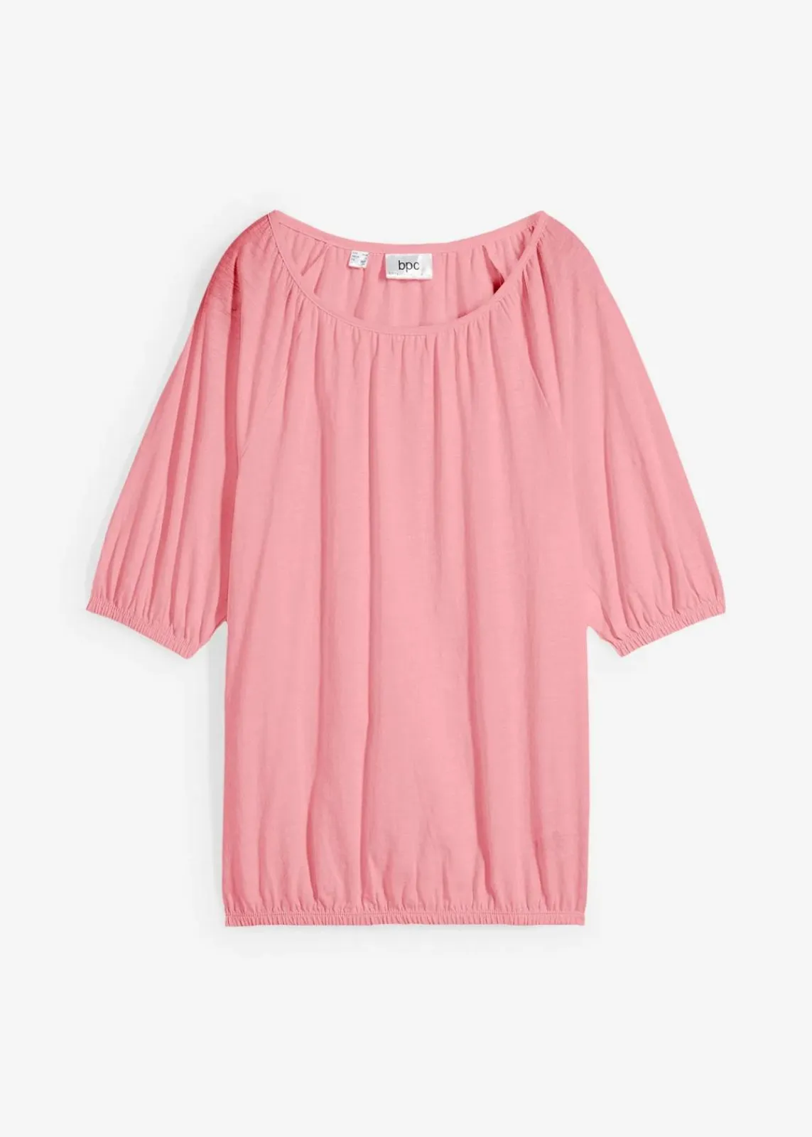 bonprix Nachhaltigere Materialien|Shirts & Tops^Shirt aus reiner Bio-Baumwolle knallrosa