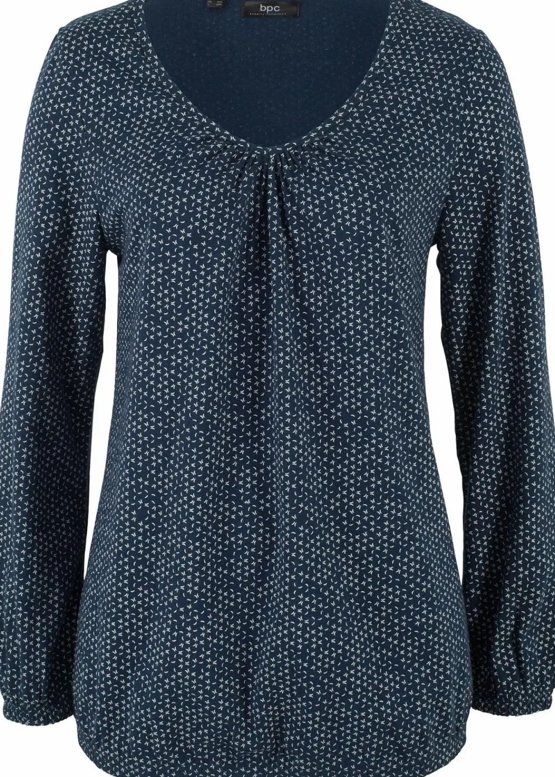 bonprix Shirts & Tops^Shirt aus reiner Bio-Baumwolle dunkelblau bedruckt