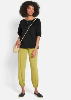 bonprix Shirts & Tops|Nachhaltigere Materialien^Shirt aus reiner Bio-Baumwolle schwarz
