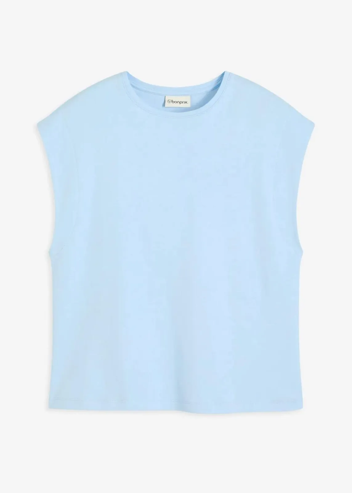 bonprix Shirts & Tops|Nachhaltigere Materialien^Shirt aus reiner Bio-Baumwolle hellblau