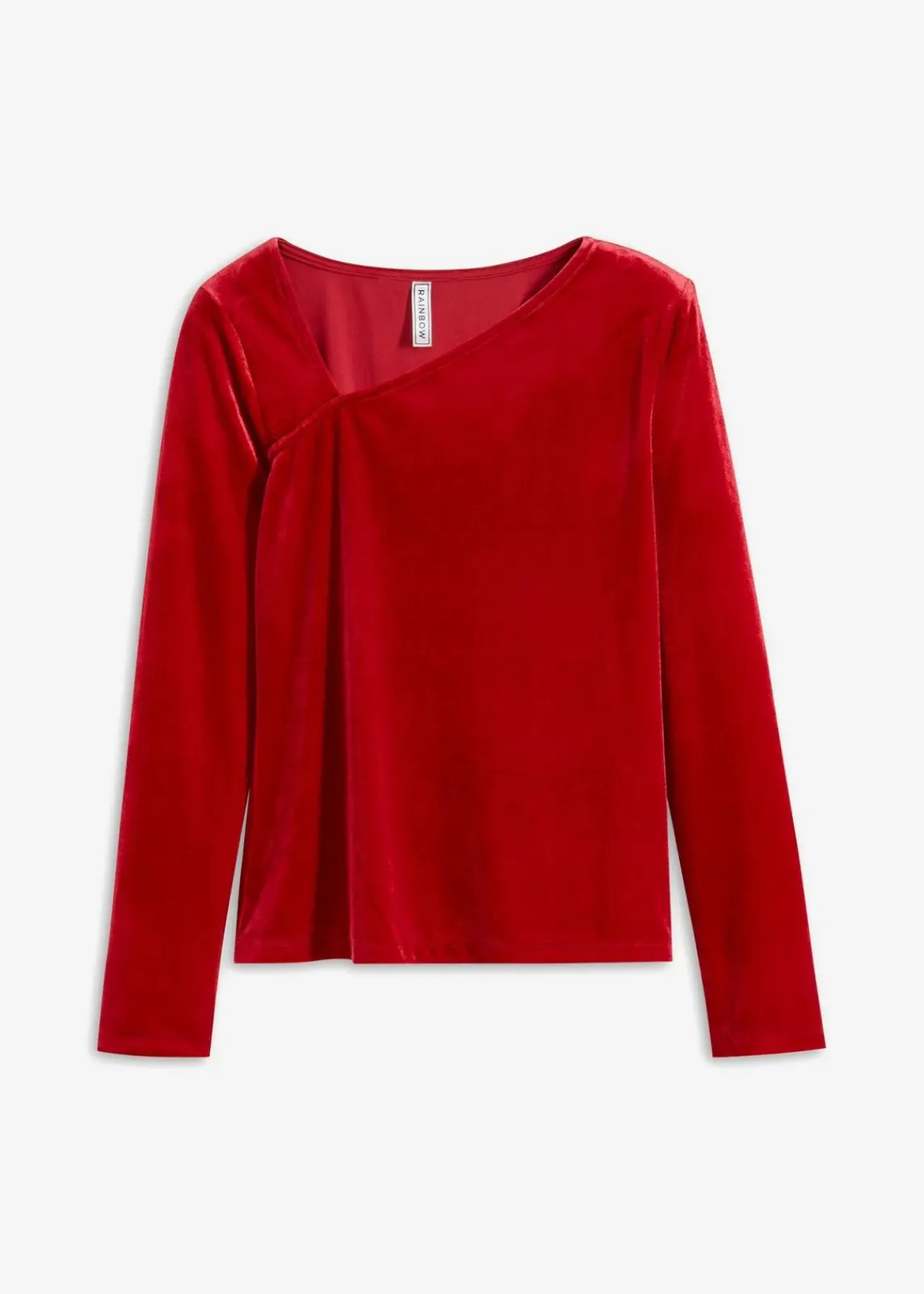 bonprix Shirts & Tops^Shirt aus softem Samt chillirot