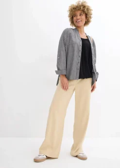 bonprix Shirts & Tops^Shirt aus softem Viskose-Mix schwarz