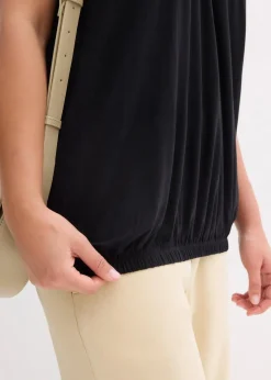 bonprix Shirts & Tops^Shirt aus softem Viskose-Mix schwarz