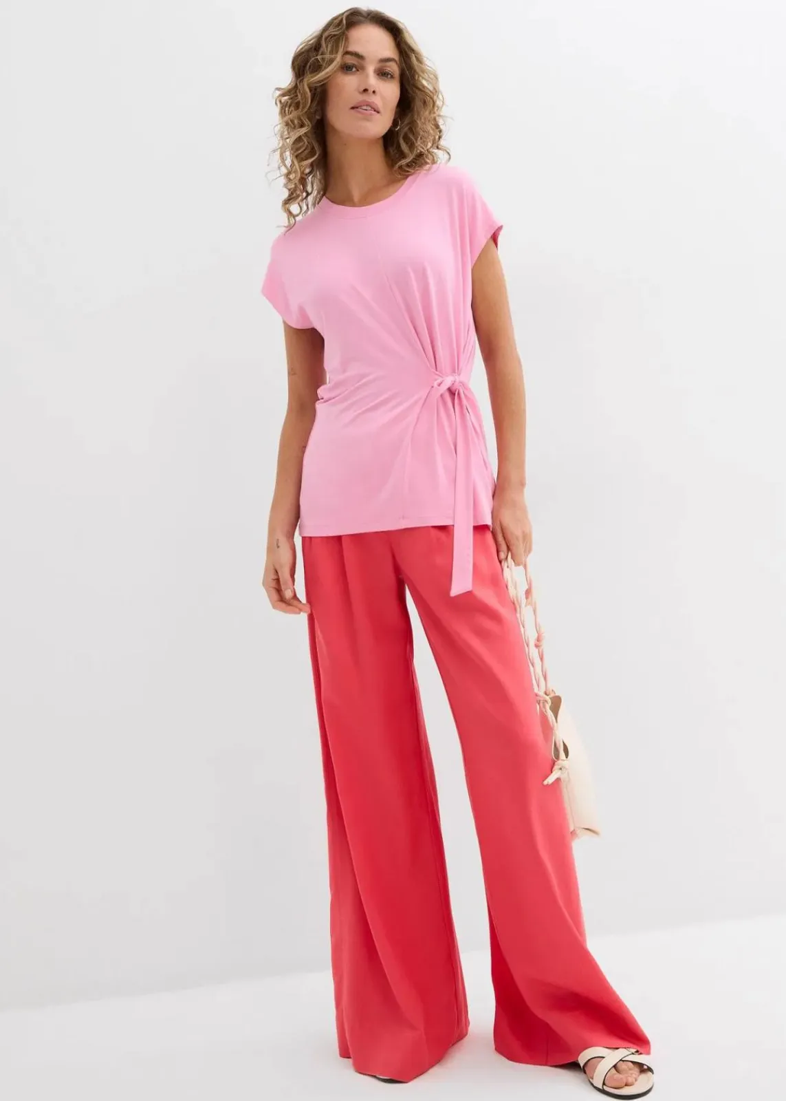 bonprix Shirts & Tops^Shirt aus softem Viskose-Mix rosa