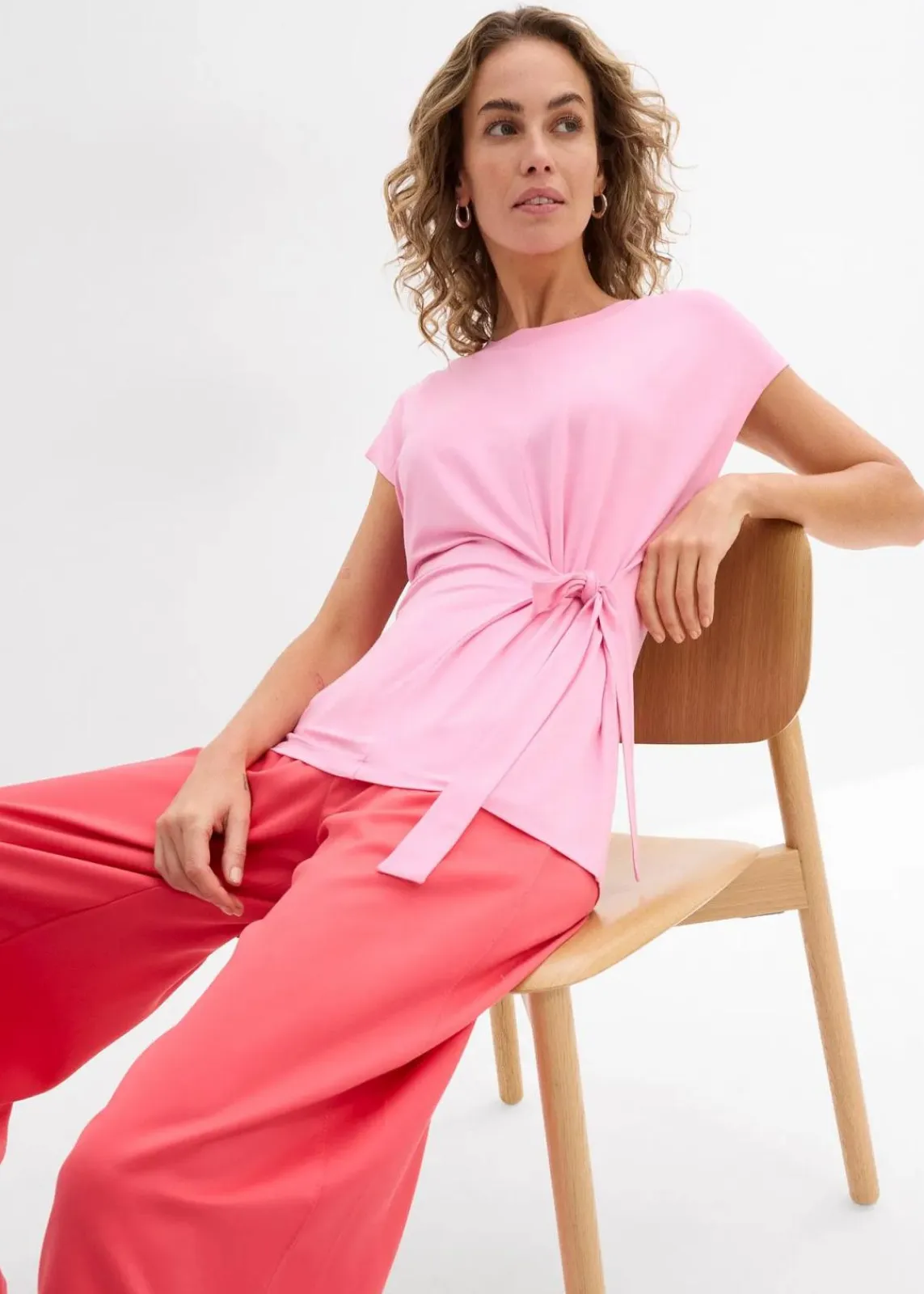 bonprix Shirts & Tops^Shirt aus softem Viskose-Mix rosa
