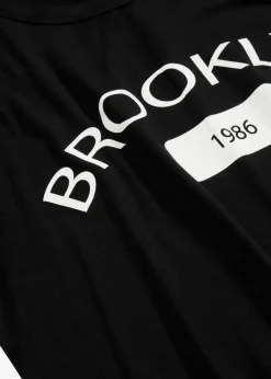 bonprix Shirts & Tops|Nachhaltigere Materialien^Shirt aus softer Viskose schwarz bedruckt