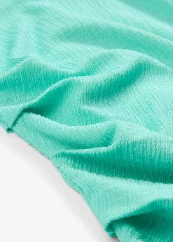 bonprix Shirts & Tops^Shirt aus strukturiertem Crêpe mentholblau