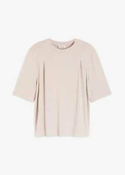 bonprix Shirts & Tops|Nachhaltigere Materialien^Shirt aus Viskose-Mix steingrau