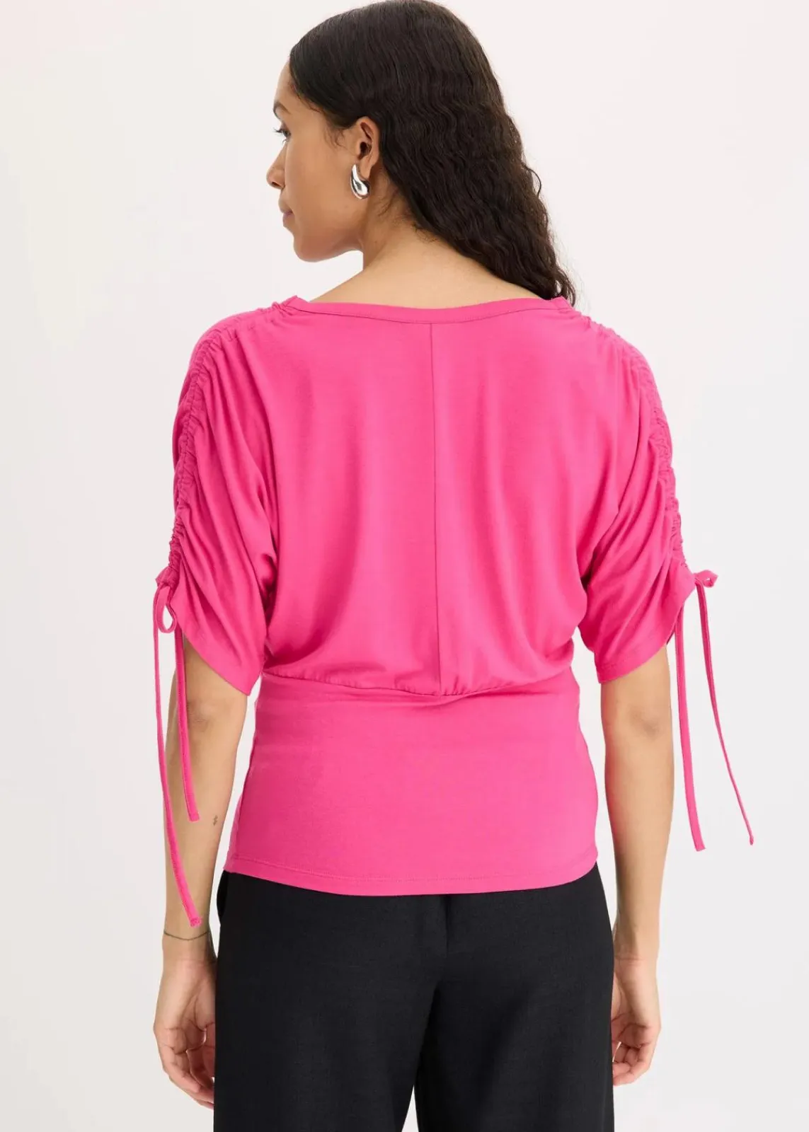 bonprix Shirts & Tops^Shirt mit Knopfleiste fuchsia