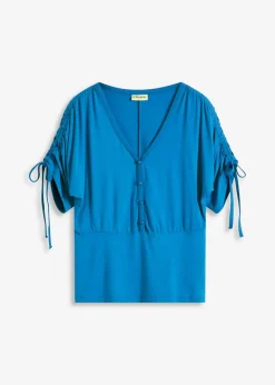 bonprix Shirts & Tops^Shirt mit Knopfleiste gletscherblau